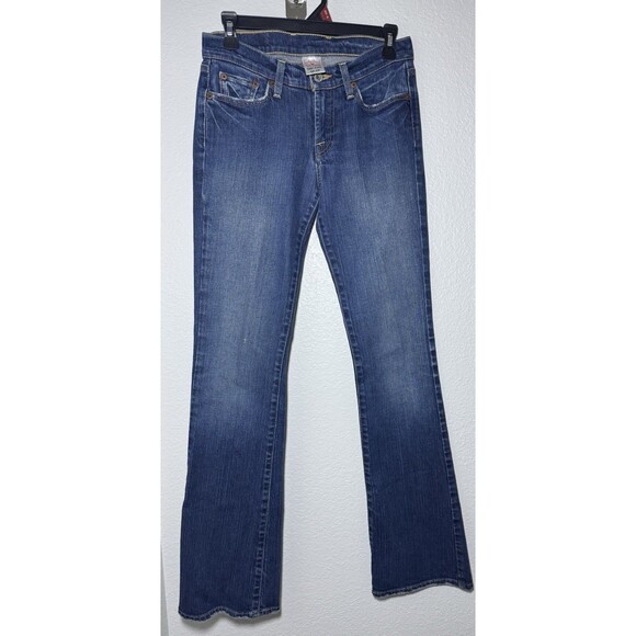 Lucky Brand Jeans Women's Size 2 / 26 Blue Stark Sweet N Low Boot Cut - Picture 1 of 6